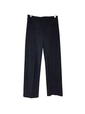 Joseph Ribkoff Black Straight Leg Pants Sz 10 Stretch Pull On Classic Neutral